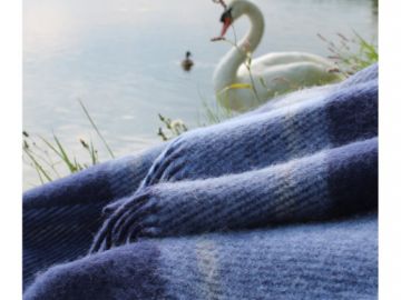 Плед шерстяной "Лагуна" 