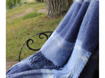 Плед шерстяной "Лагуна" 