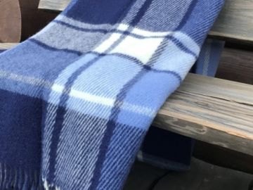 Плед шерстяной "Лагуна" 