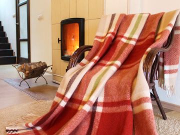 Плед шерстяной "Австрия" 