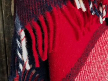 Плед шерстяной "Рига" 