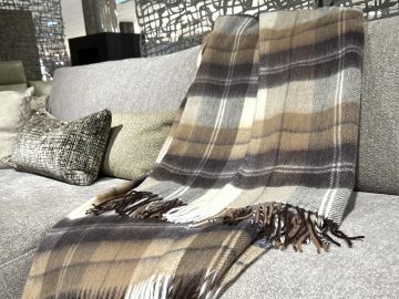 Плед из алтайской шерсти (70%) "Катуй софт"