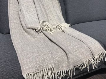 Плед шерстяной "Дымка"