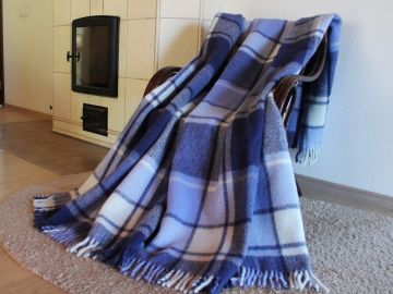 Плед шерстяной "Лагуна" 